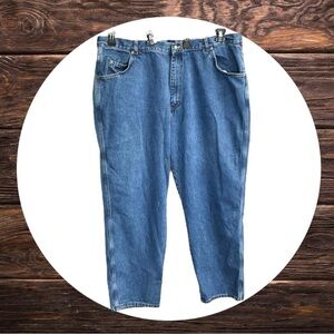 Basic Editions Straight Leg Blue Jeans Men 46x32 (Actual Measure 44x30)